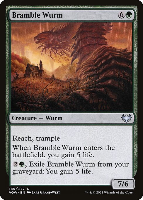 Bramble Wurm (FOIL)