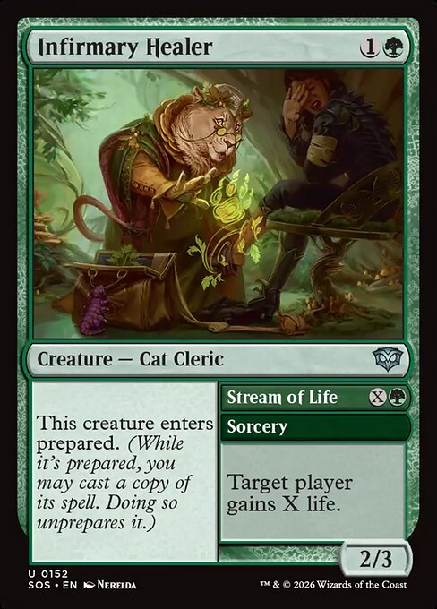 Infirmary Healer // Stream of Life