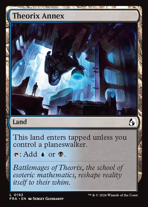 CAD Theorix Annex card from the Reality Fracture set