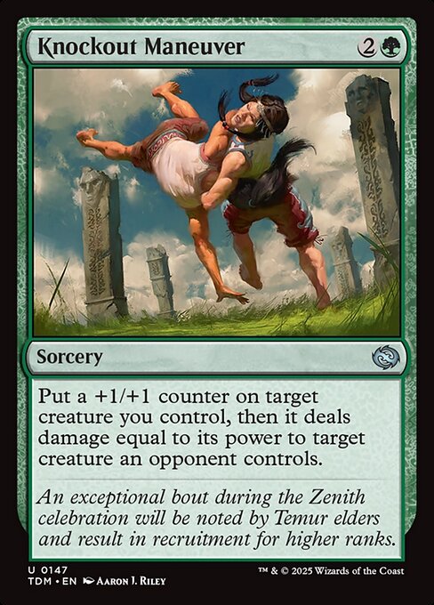 Knockout Maneuver (FOIL)