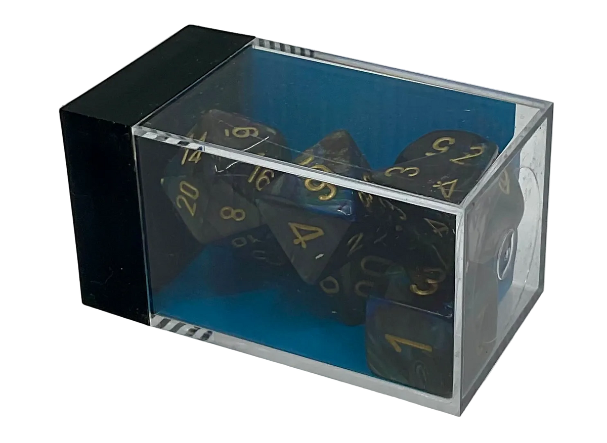Chessex Shadow (Gold) Polyhedral Dice