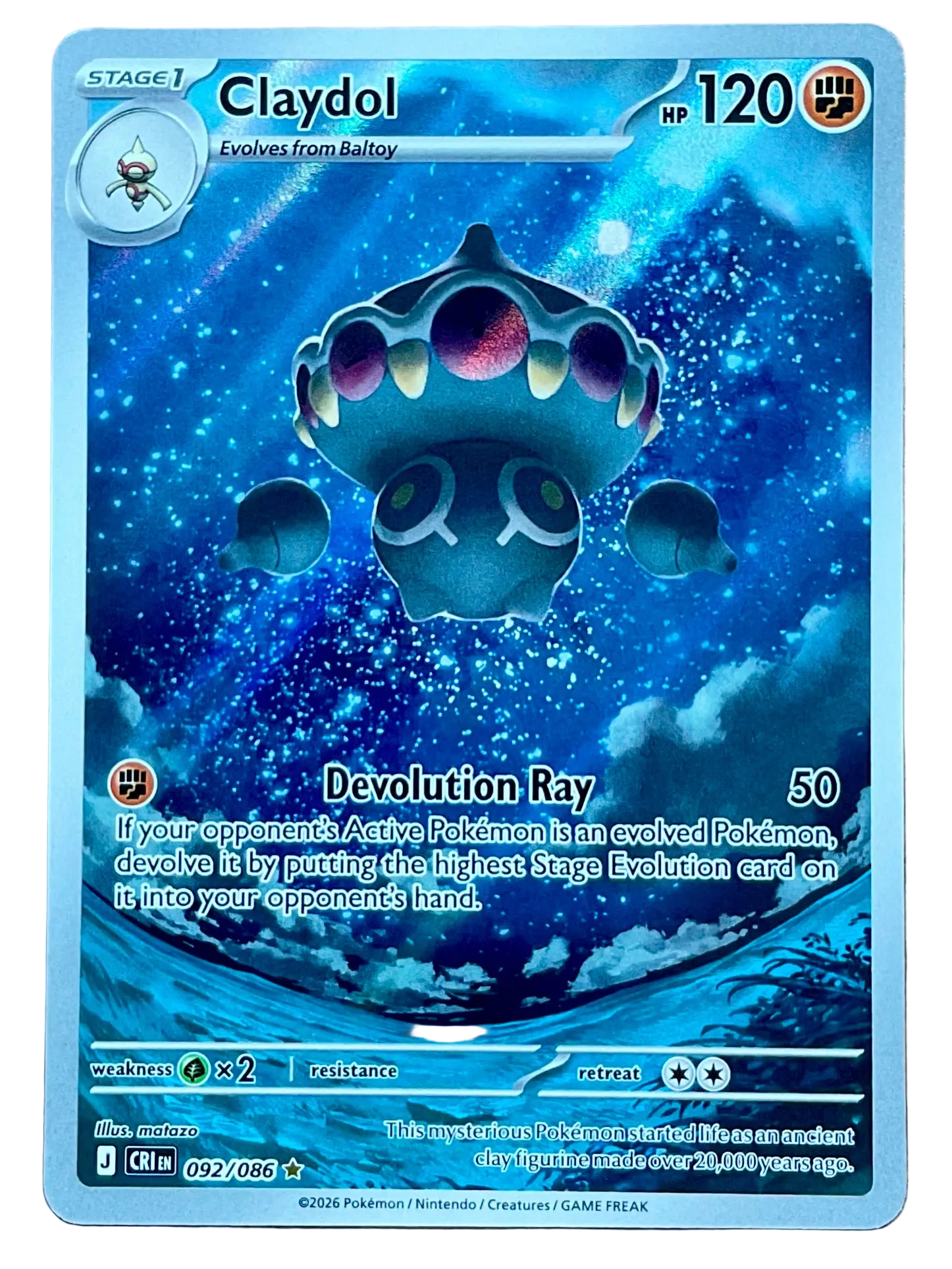 Claydol IR - Chaos Rising - 092/086