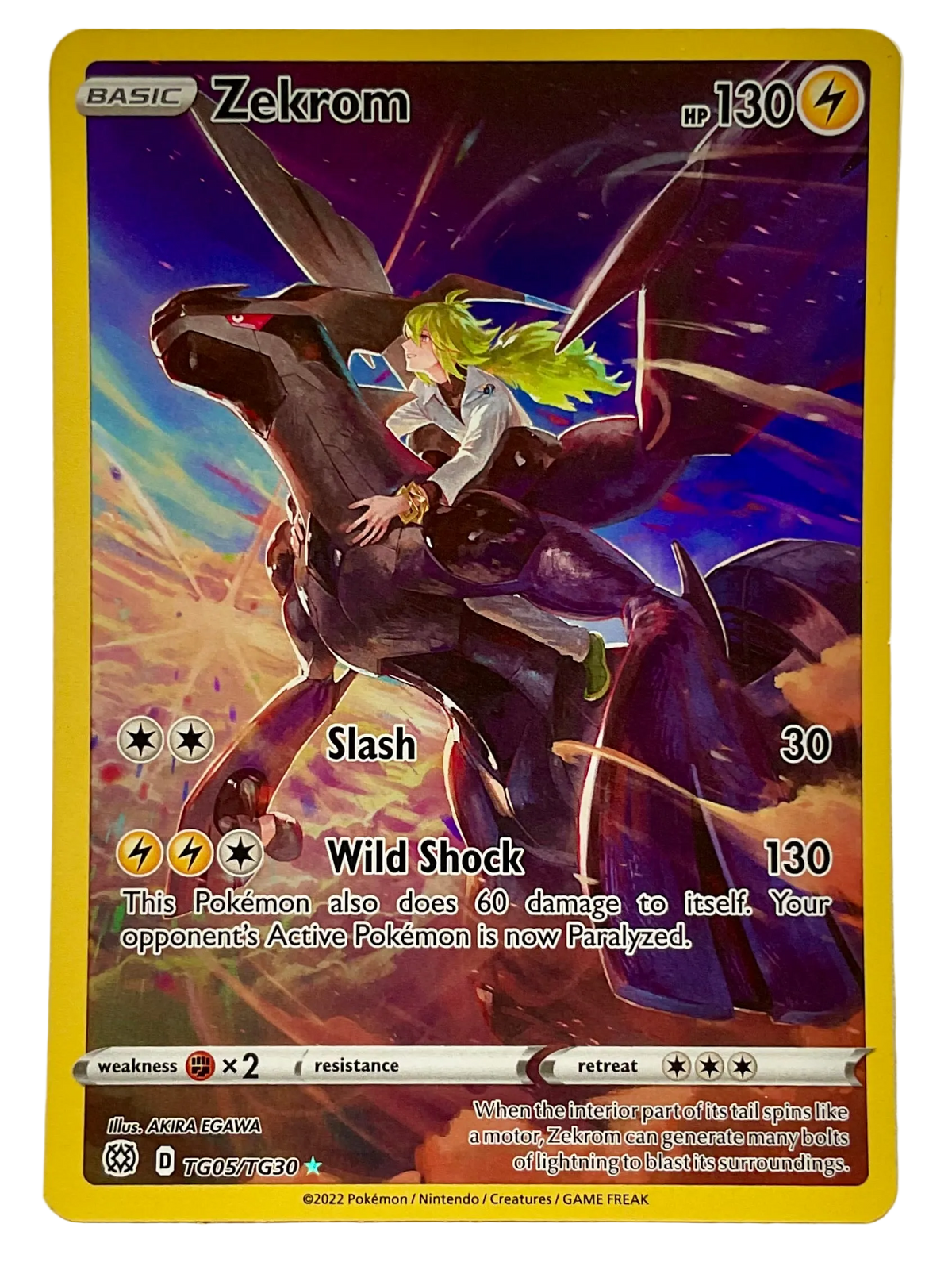 Zekrom TG05 - Brilliant Stars - Trainer Gallery