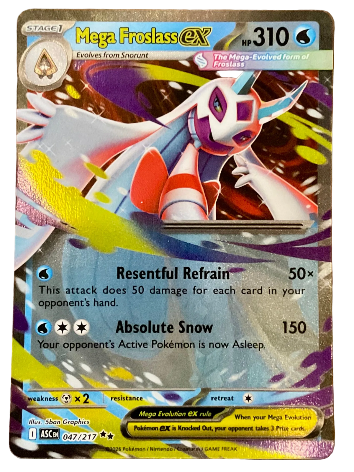 Mega Froslass ex 047/217 - Ascended Heroes