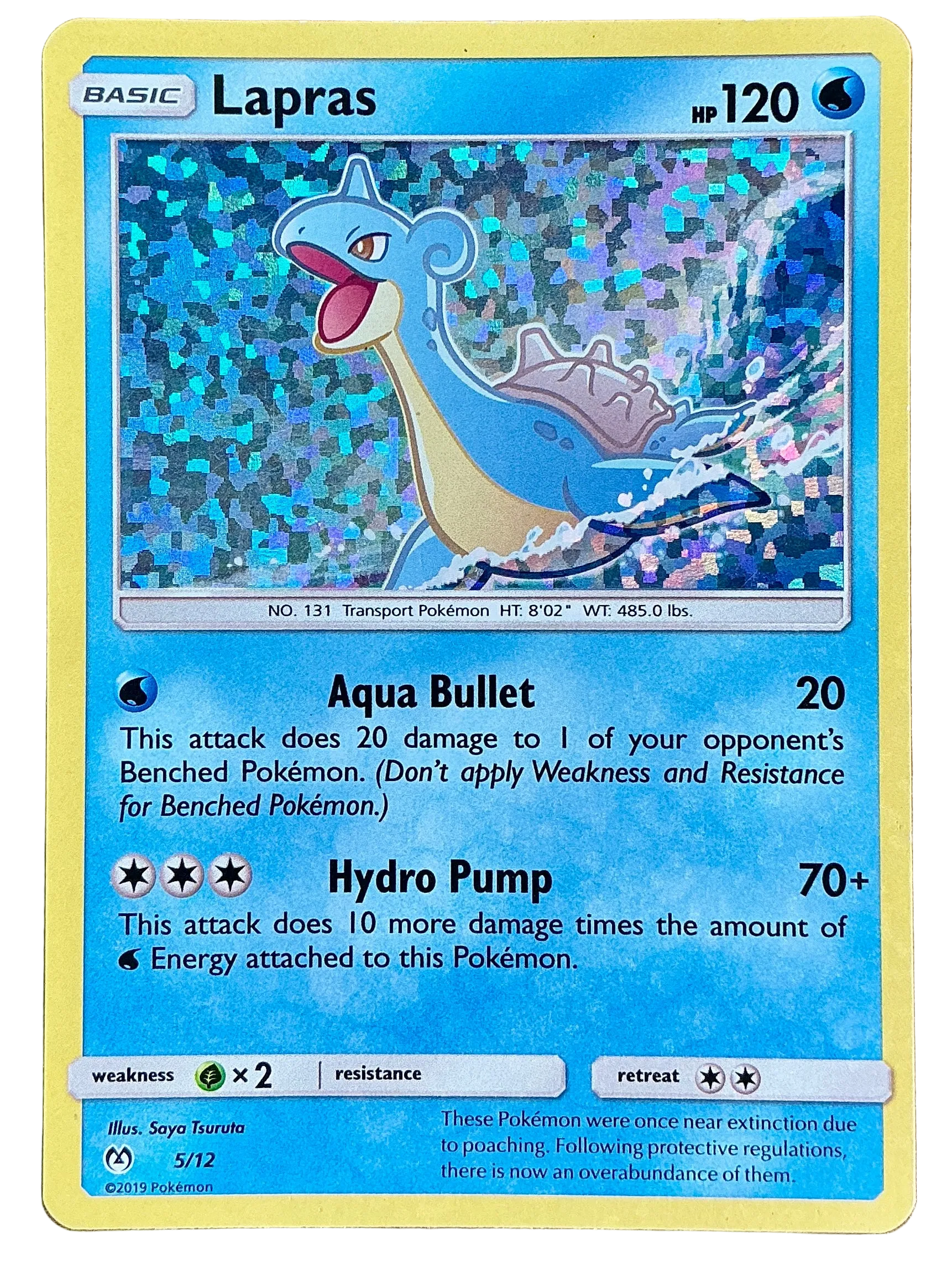 Lapras (McDonald's Foil) - M19 - 5/12