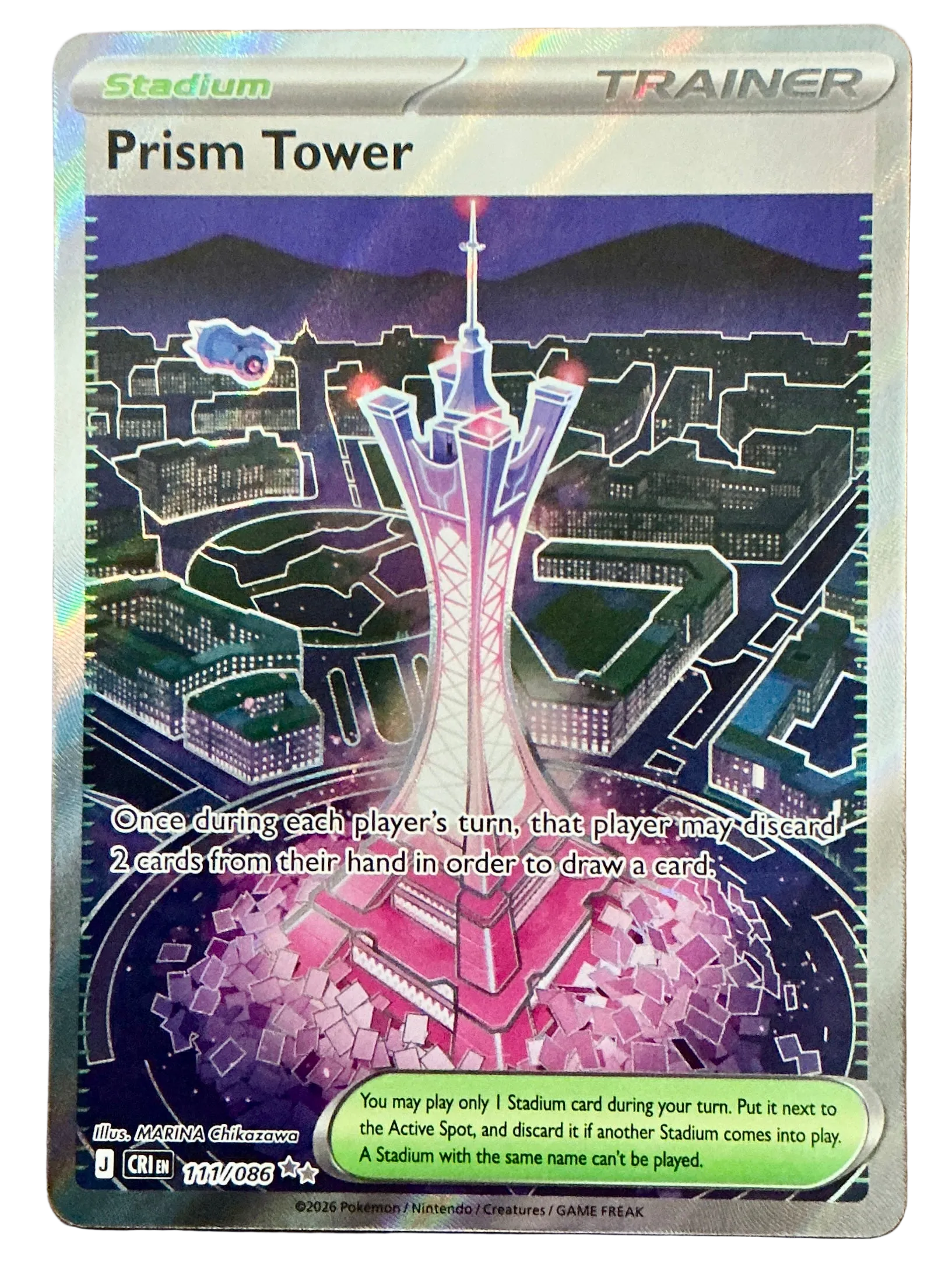 Prism Tower (Full Art) - Chaos Rising - 111/086
