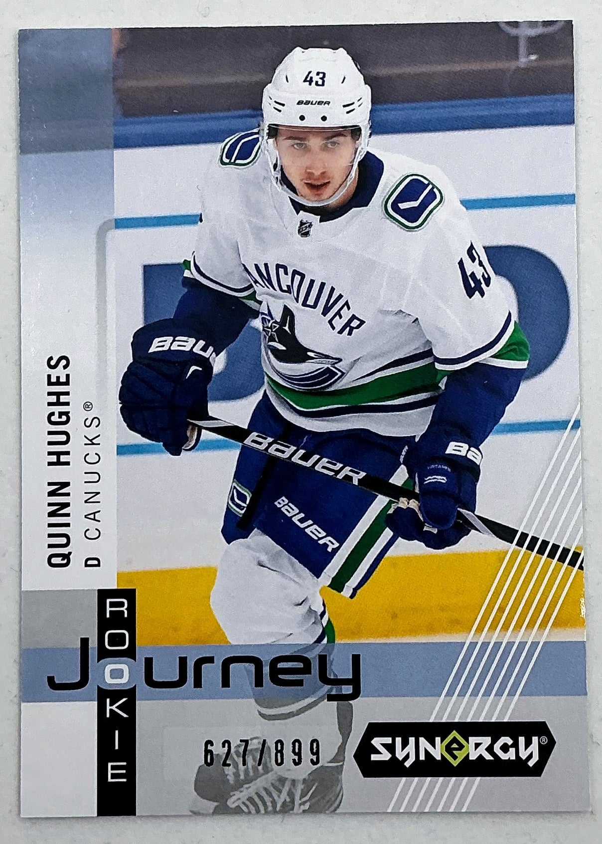 2019-2020 UD Synergy Rookie Journey Quinn Hughes #RP-2 /899