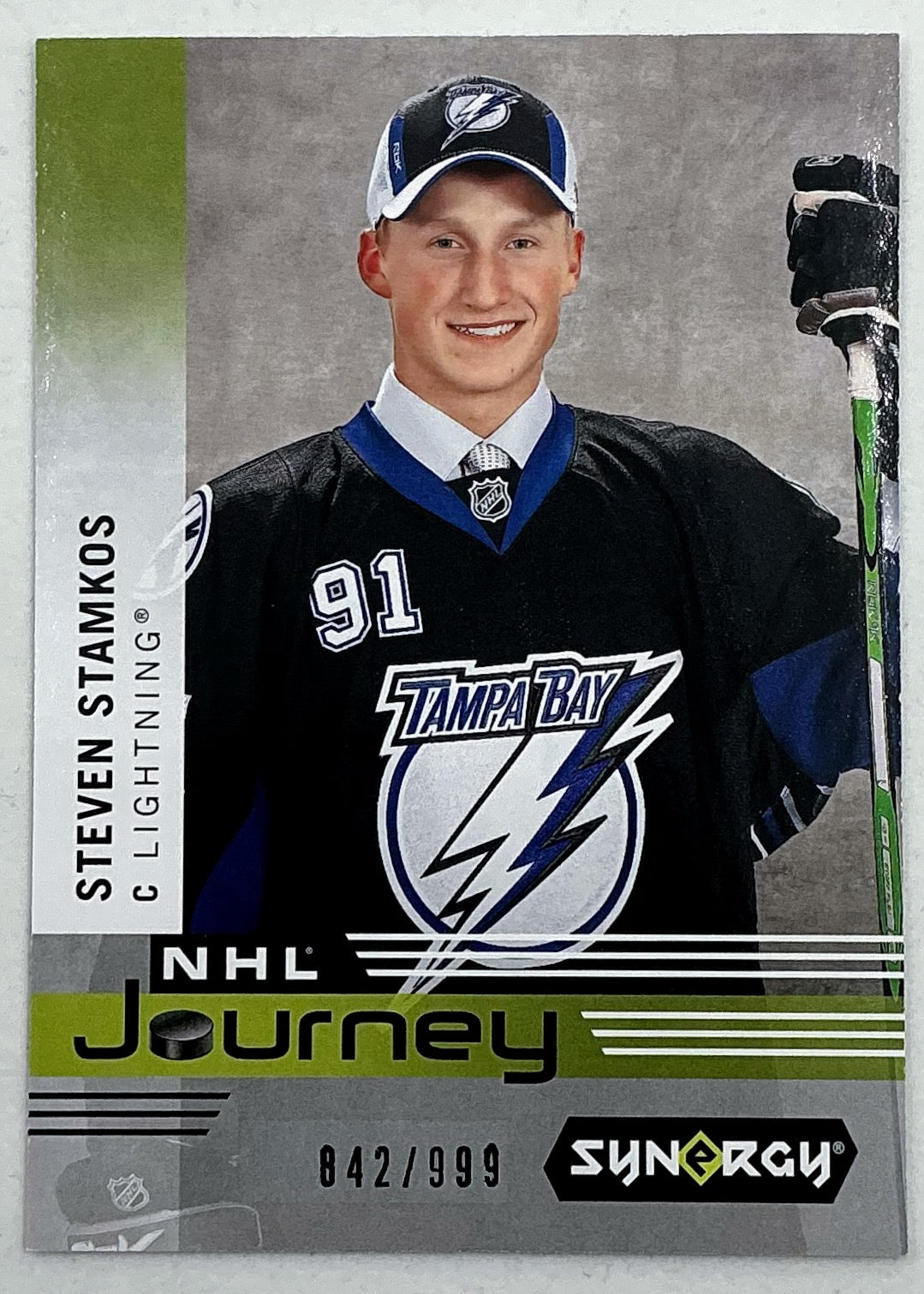 2019-2020 UD Synergy NHL Journey Steven Stamkos #NP-1 /999