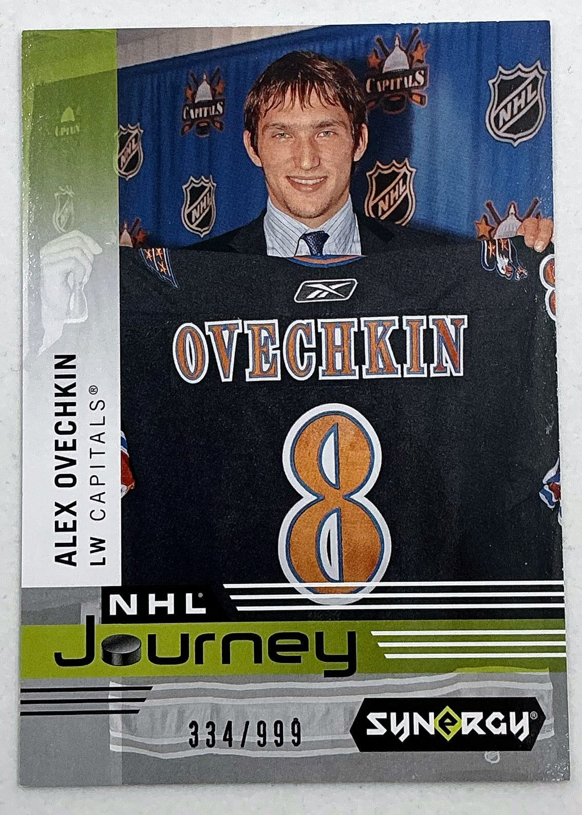 2019-2020 UD Synergy NHL Journey Alex Ovechkin #NP-10 /999