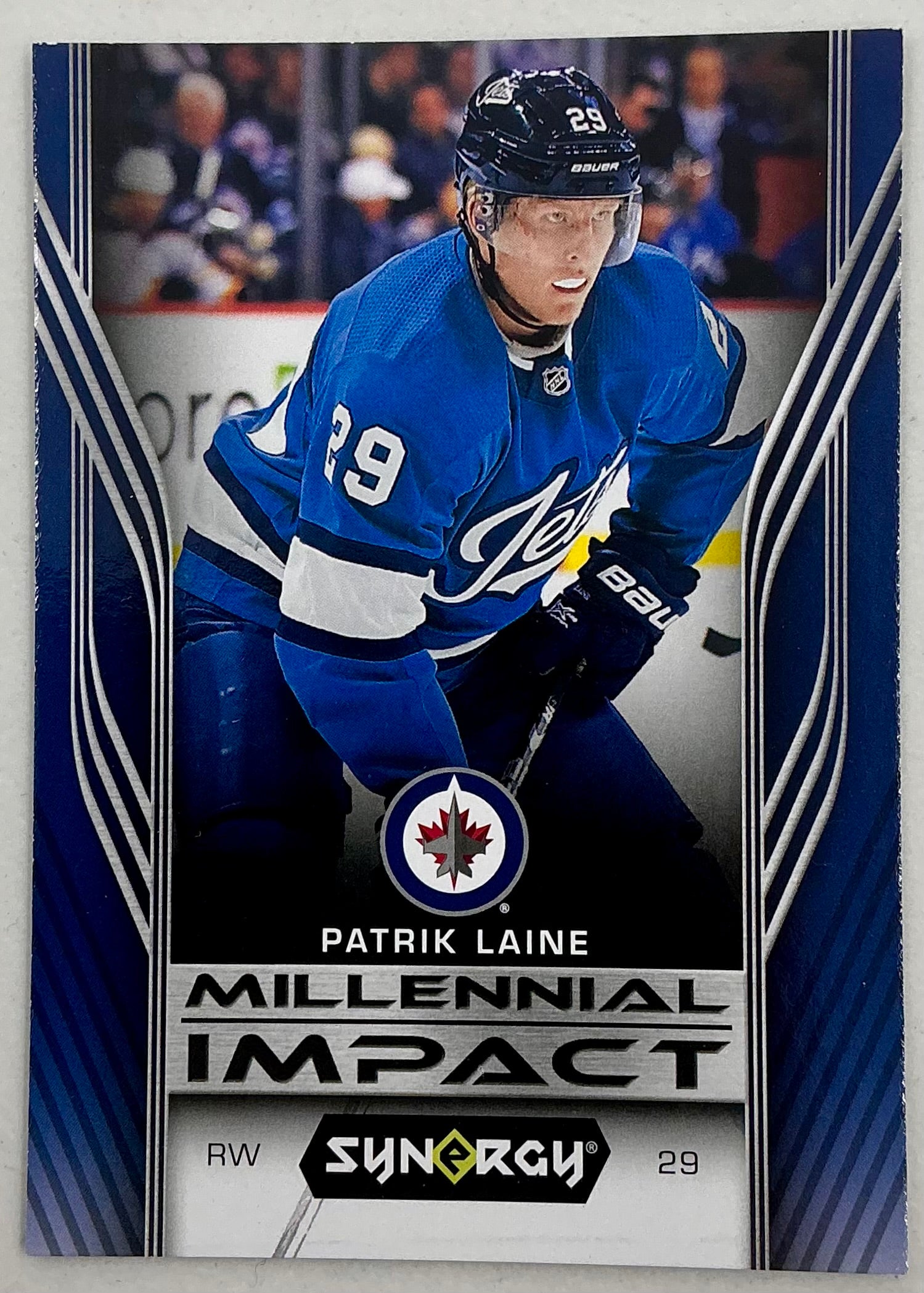 2019-2020 UD Millennial Impact Patrik Laine #MI-13