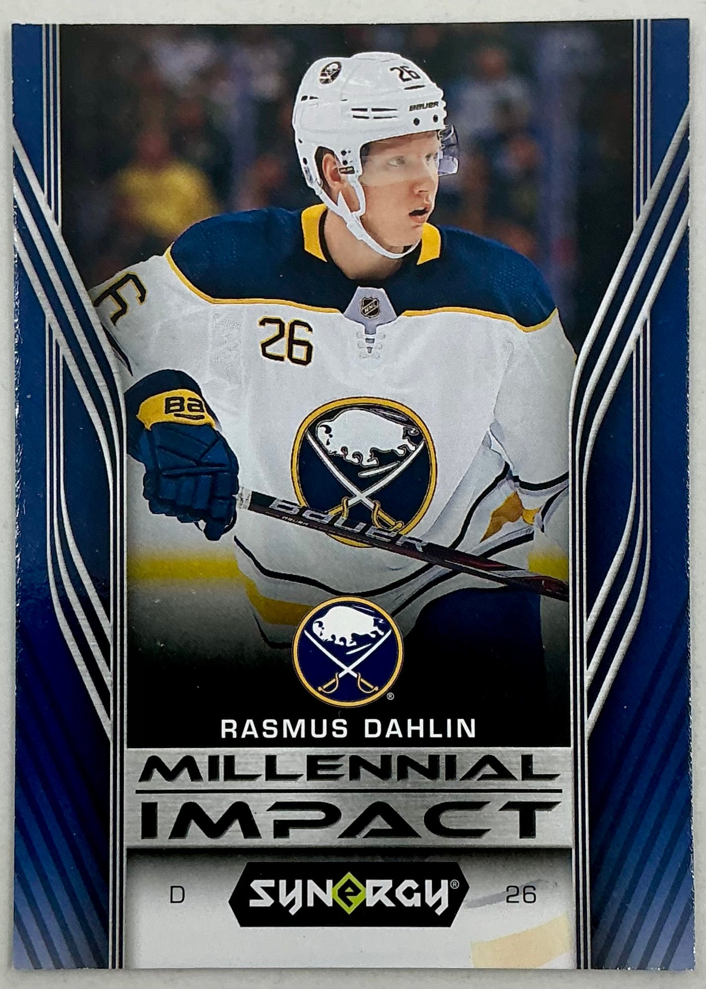 2019-2020 UD Millennial Impact Rasmus Dahlin #MI-16