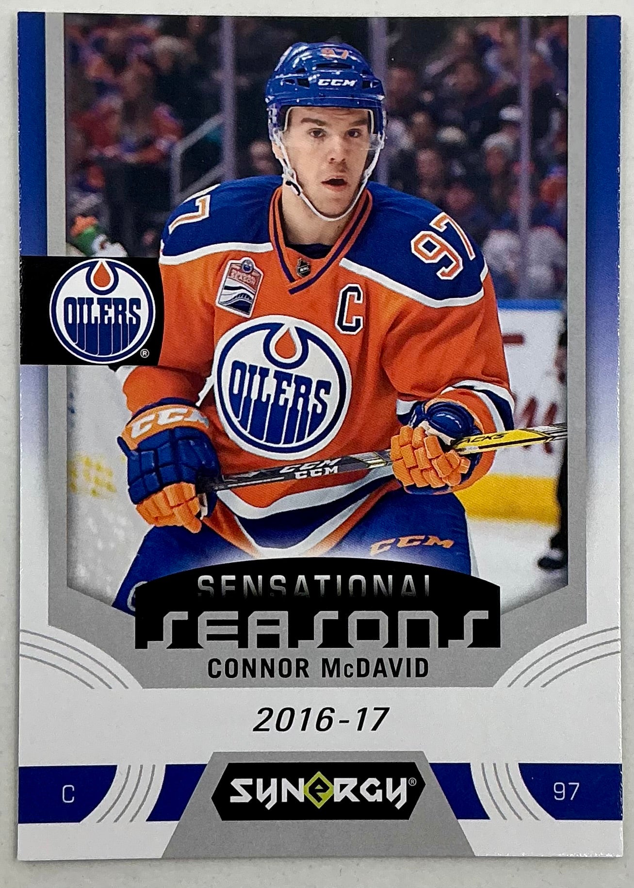 2019-2020 UD Sensational Seasons Connor McDavid #SS-8