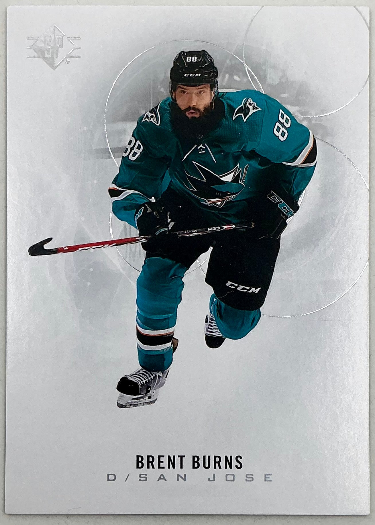 2020-2021 SP Authentic Brent Burns #5