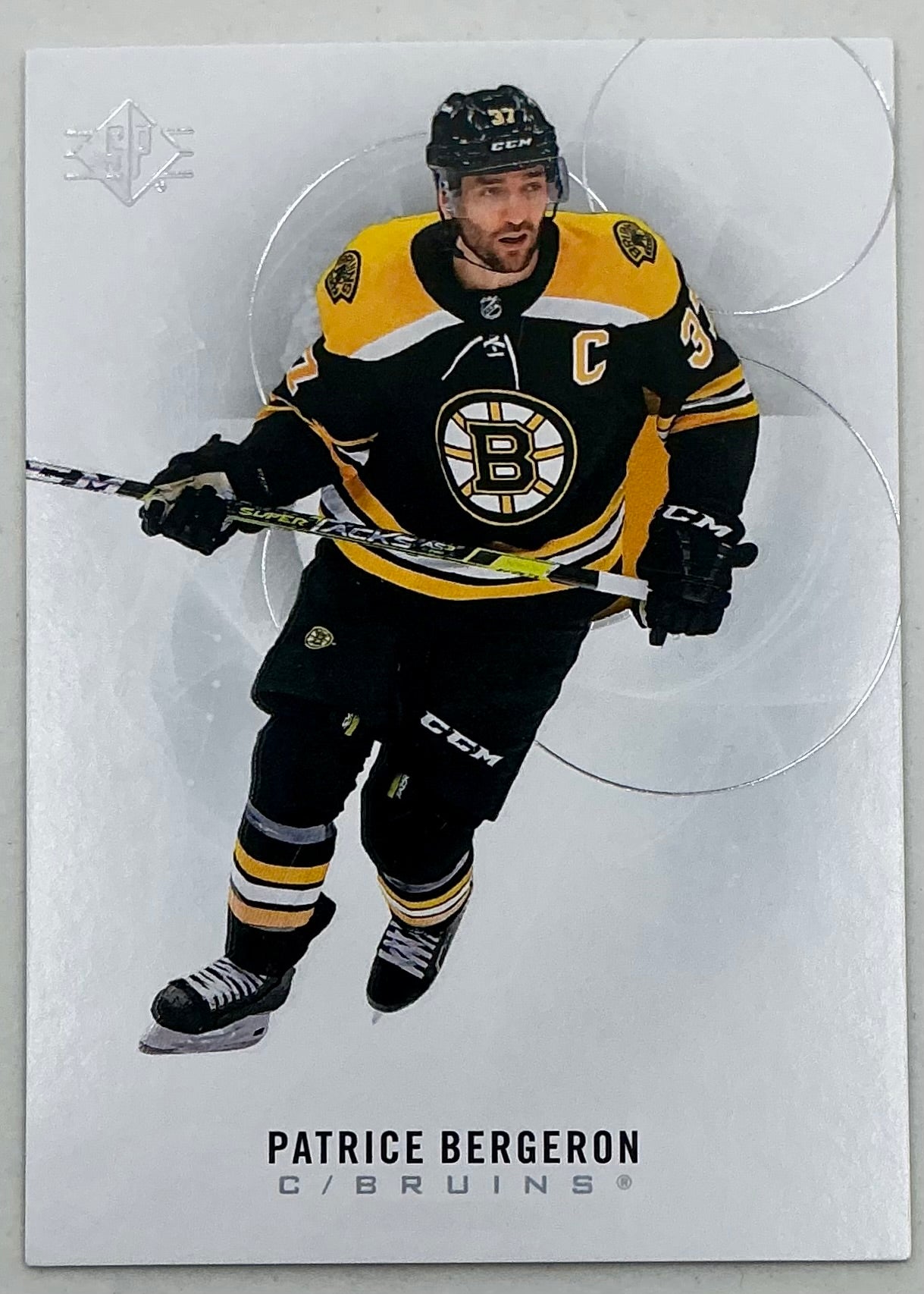 2020-2021 SP Authentic Patrice Bergeron #31