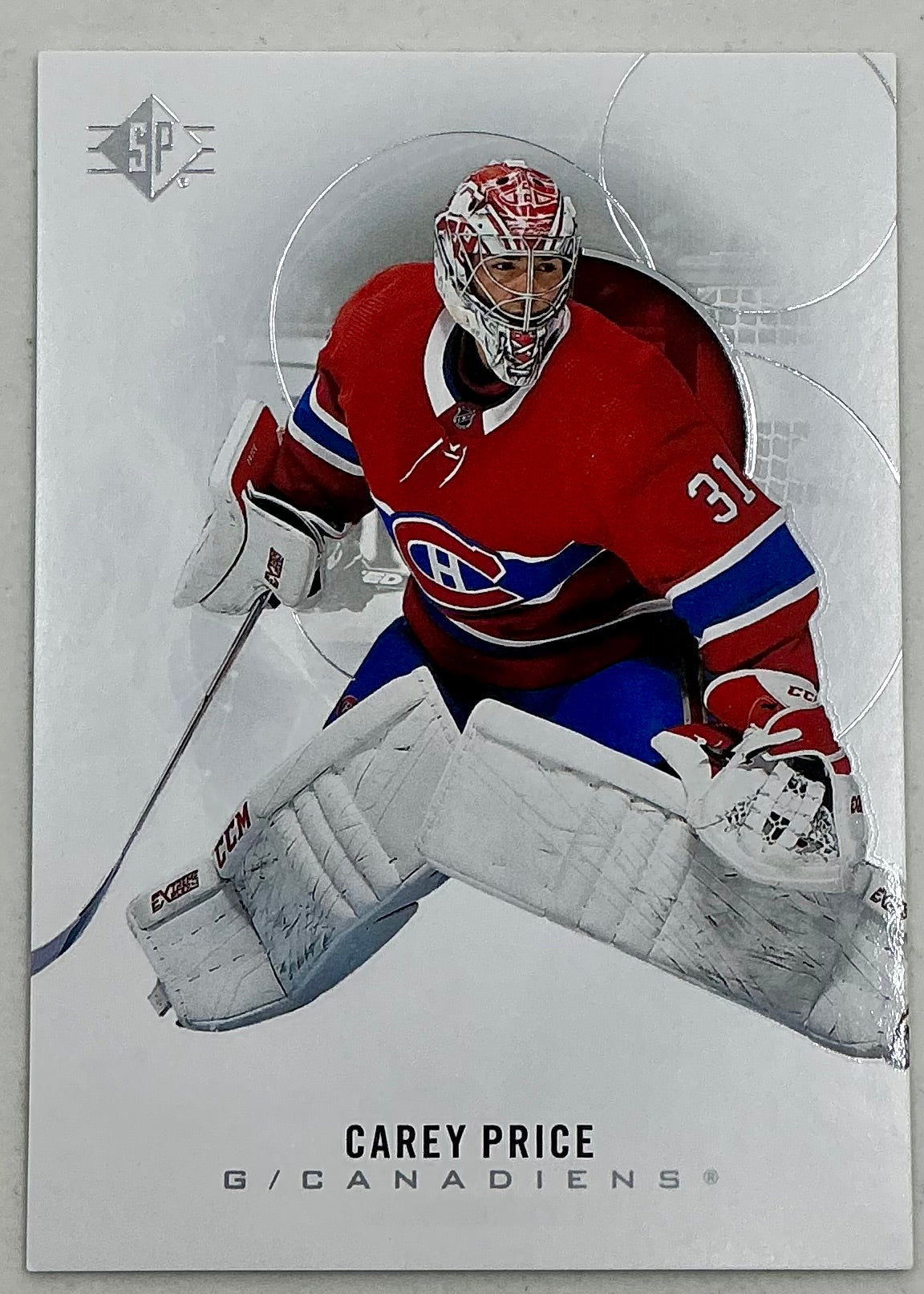 2020-2021 SP Authentic Carey Price #74