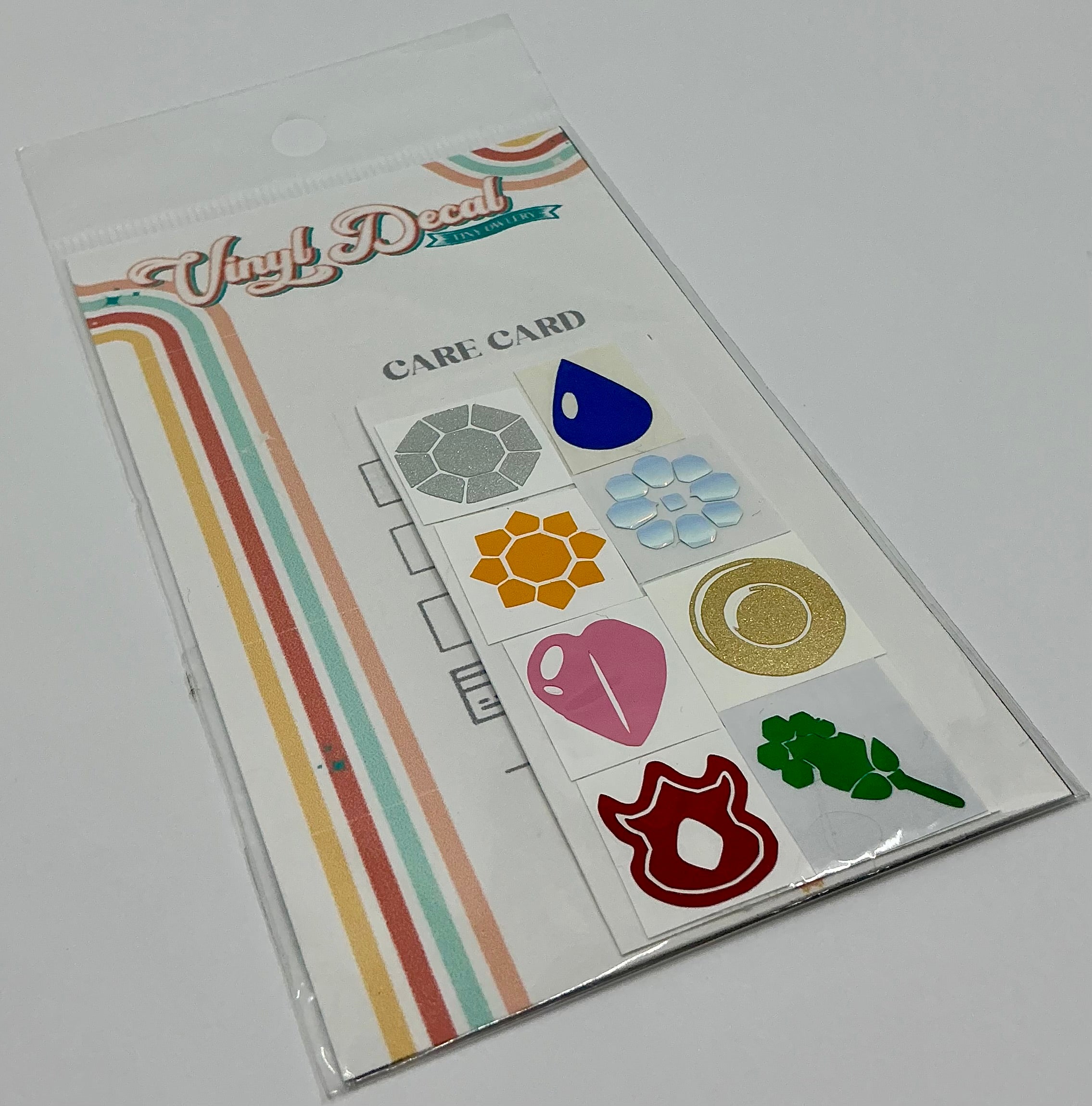 Gym Badges Vinyl Decal