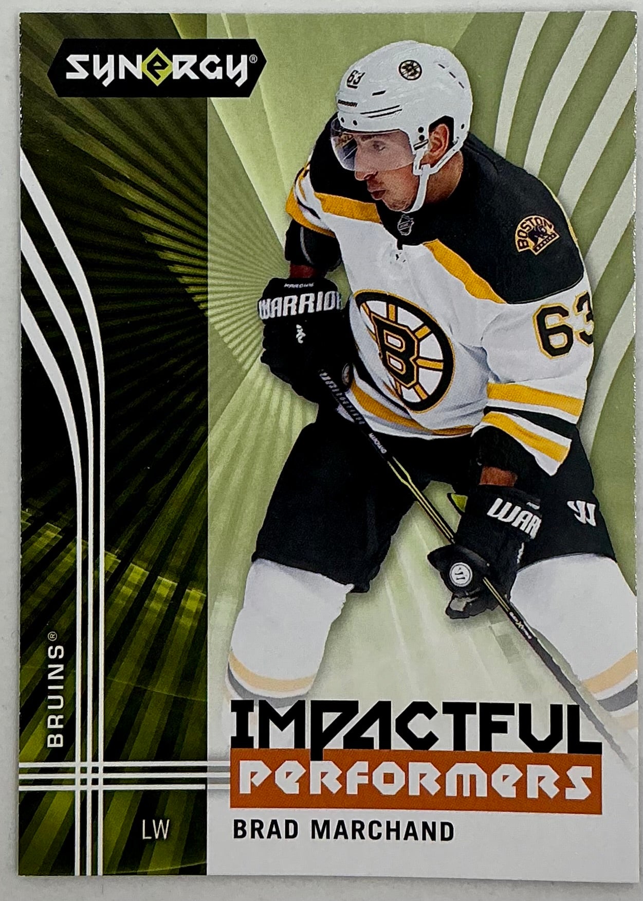 2019-2020 UD Impactful Performers Brad Marchand #IP-4