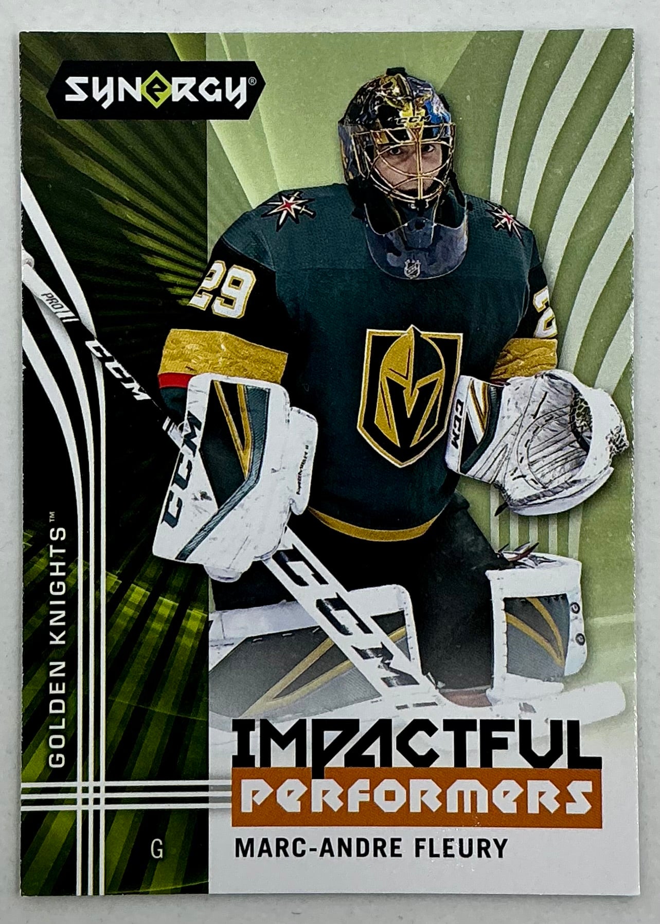 2019-2020 UD Impactful Performers Marc-Andre Fleury #IP-20