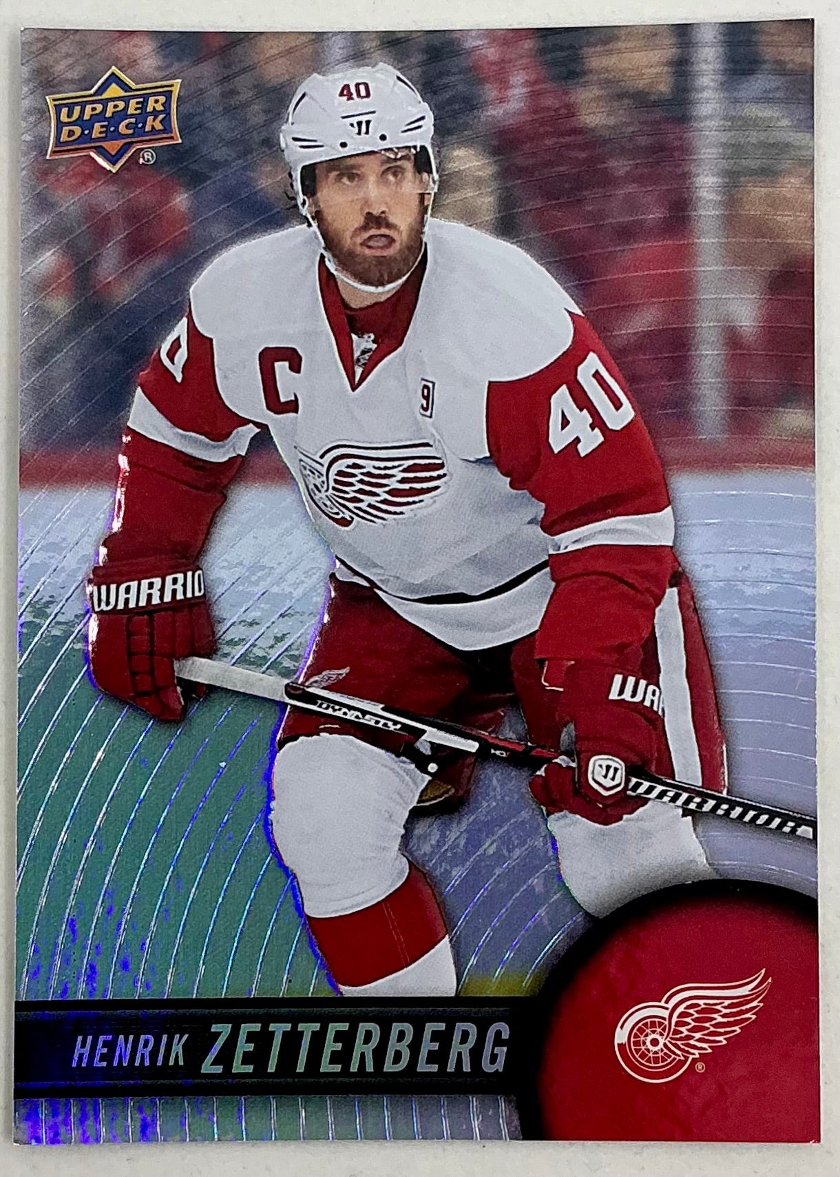 2017-2018 UD Tim Hortons Henrik Zetterberg #40