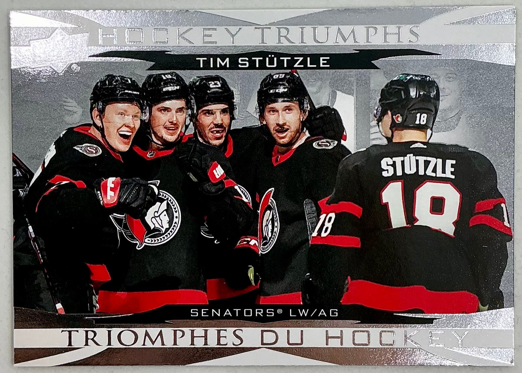 2023-2024 UD Tim Hortons Hockey Triumphs Tim Stützle HT-6