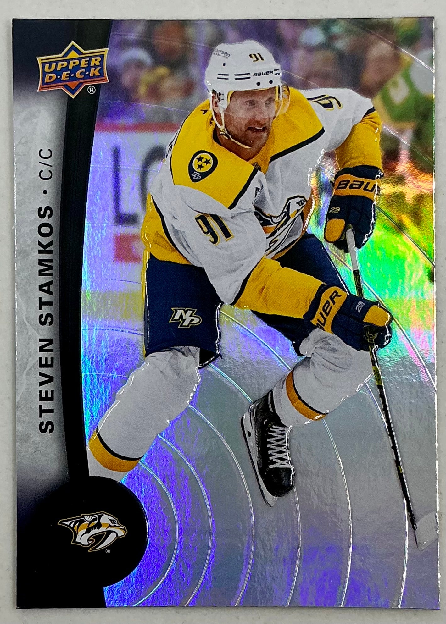 2025-2026 UD Tim Hortons Hockey Steven Stamkos #91