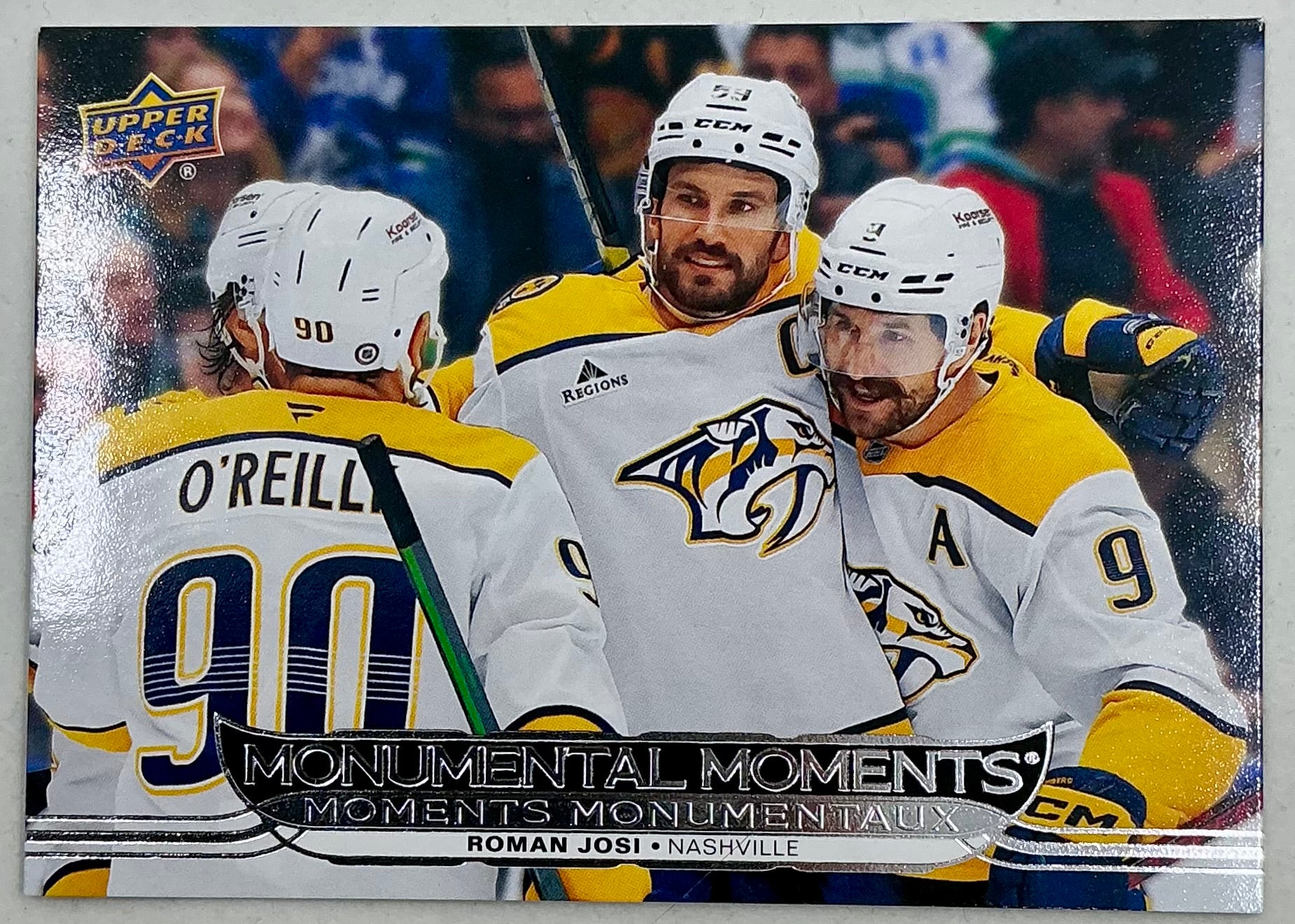 2025-2026 UD Tim Hortons Monumental Moments Roman Josi MM-2