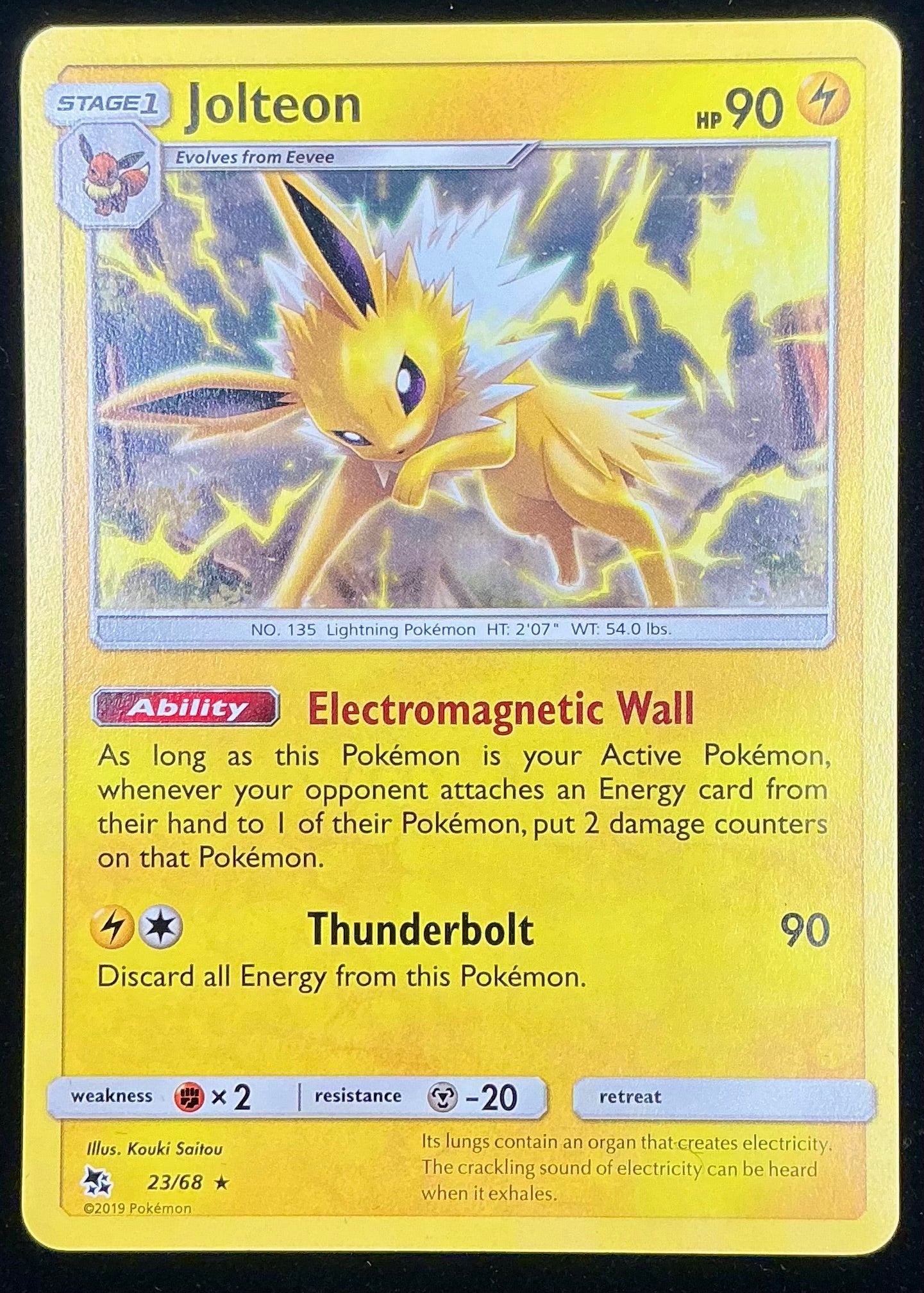 Jolteon 23/68 - Hidden Fates