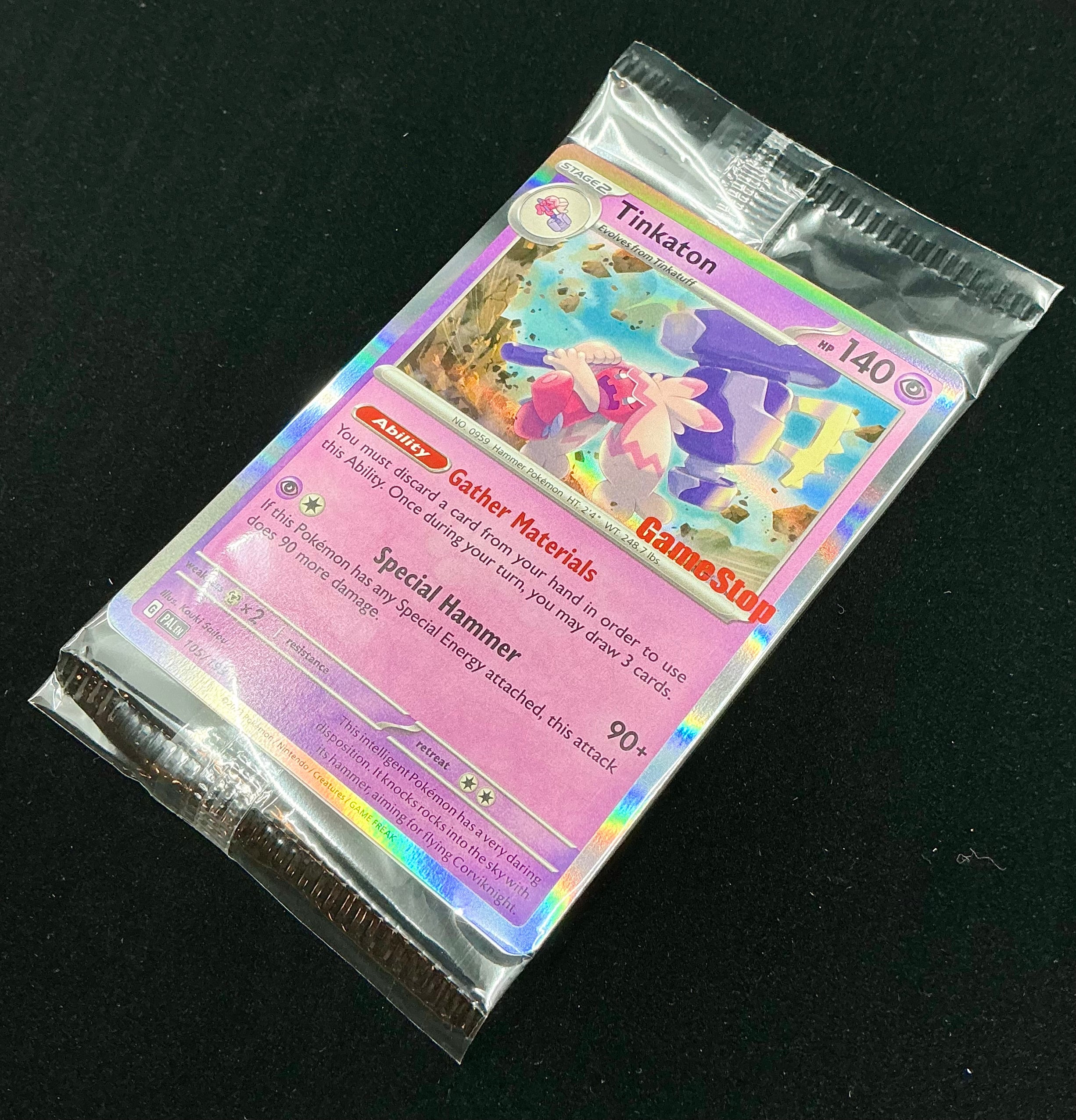 Tinkaton 105/193 GameStop Exclusive - SEALED