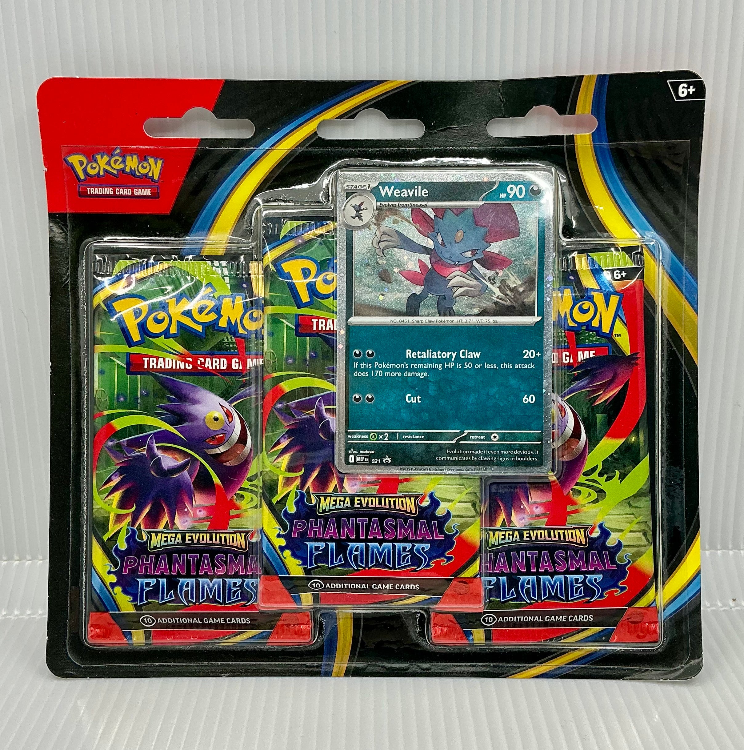 Pokémon TCG: Phantasmal Flames 3-Booster Pack