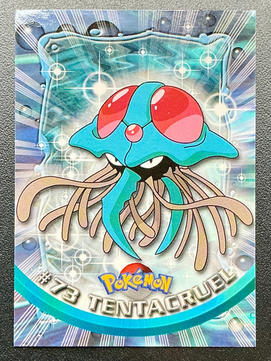 Pokémon Topps Tentacruel #73 Series 1 (Blue Logo)