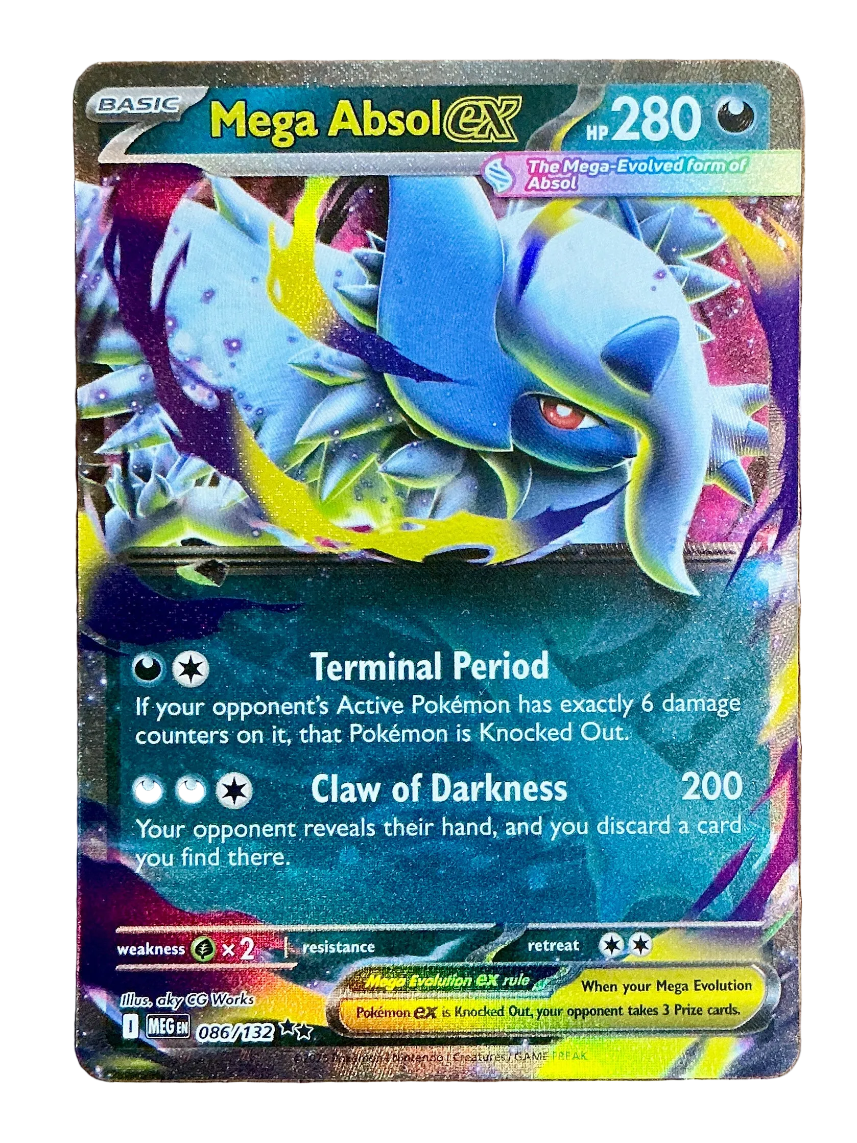Mega Absol ex 086/132 - Mega Evolution