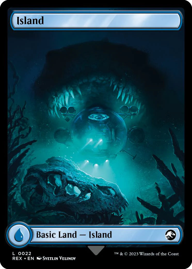 Island // Island - Full Art (Jurassic World Collection)
