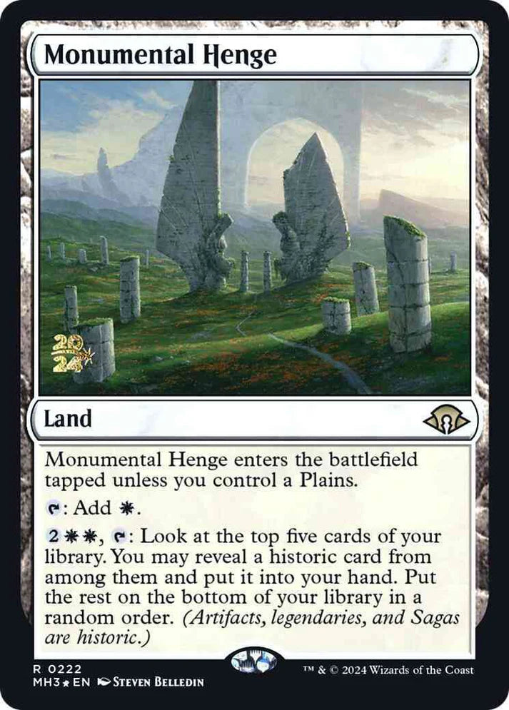 Monumental Henge - Foil (Promo)