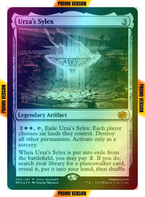 Urza's Sylex (Foil) Promo