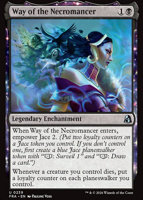 CAD Way of the Necromancer card from the Reality Fracture set