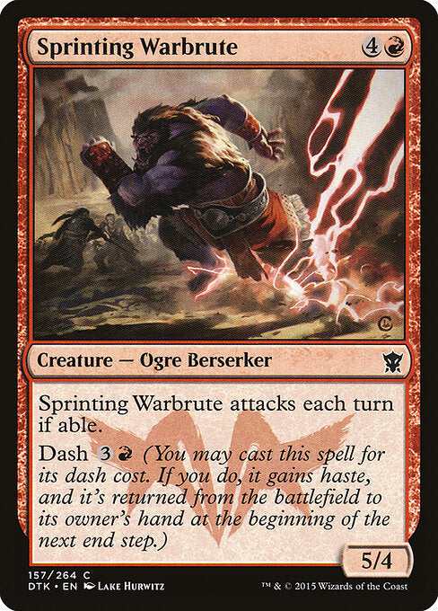 Sprinting Warbrute (FOIL)