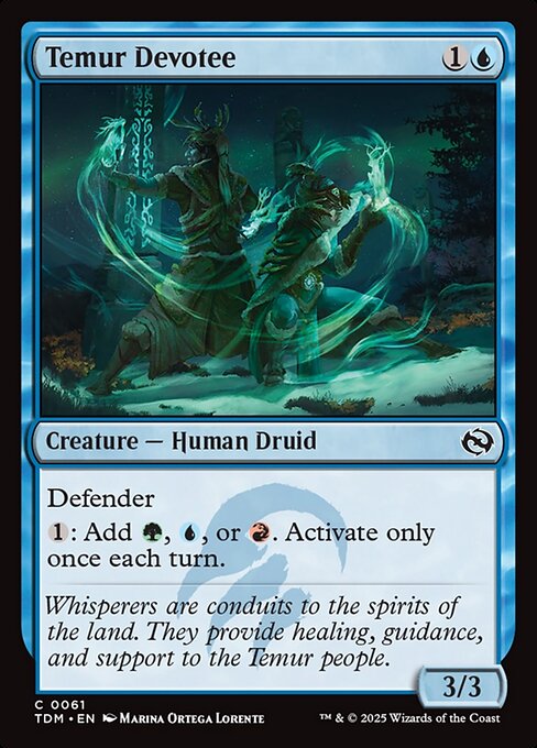 Temur Devotee (FOIL)