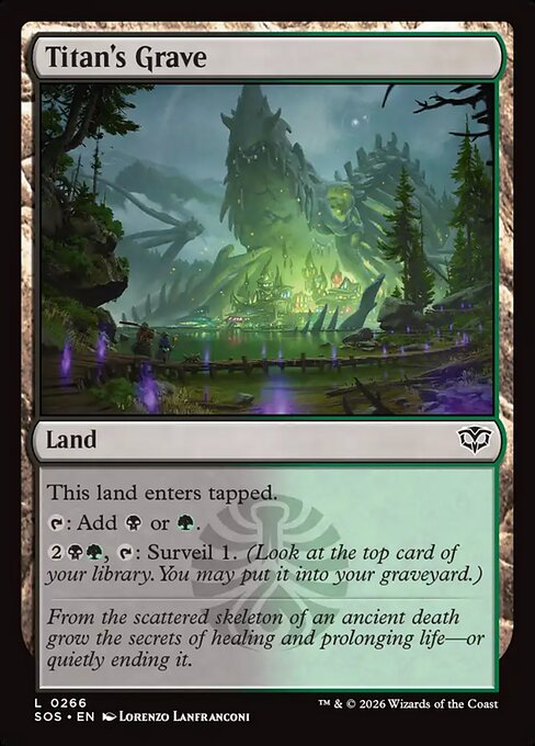 Titan's Grave (FOIL)