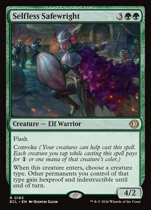 Selfless Safewright