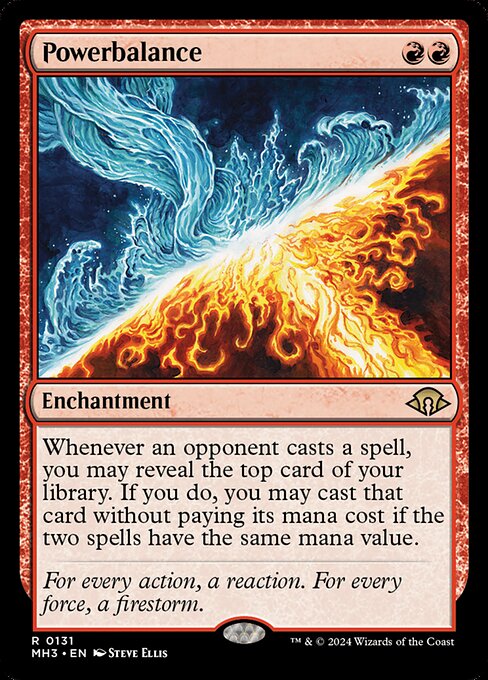 Powerbalance card from the Modern Horizons 3 set