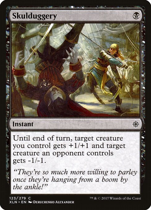 CAD Skulduggery card from the Ixalan set