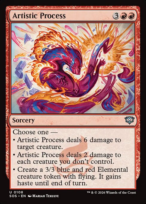 Artistic Process (FOIL)