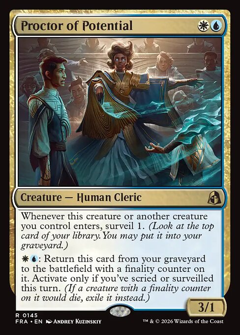 CAD Proctor of Potential card from the Reality Fracture set