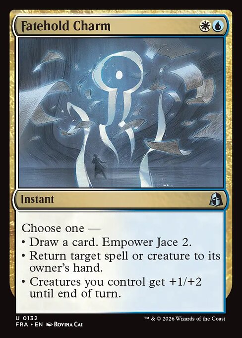 CAD Fatehold Charm card from the Reality Fracture set