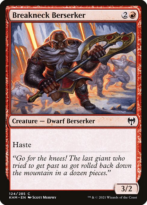 Breakneck Berserker (FOIL)