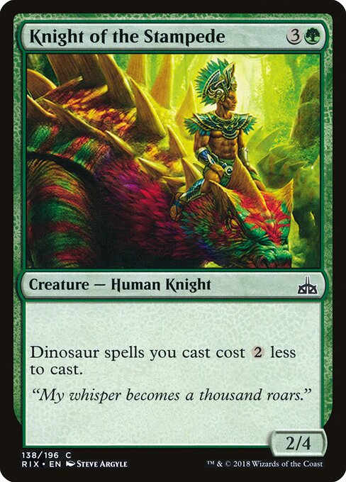 Knight of the Stampede (FOIL)