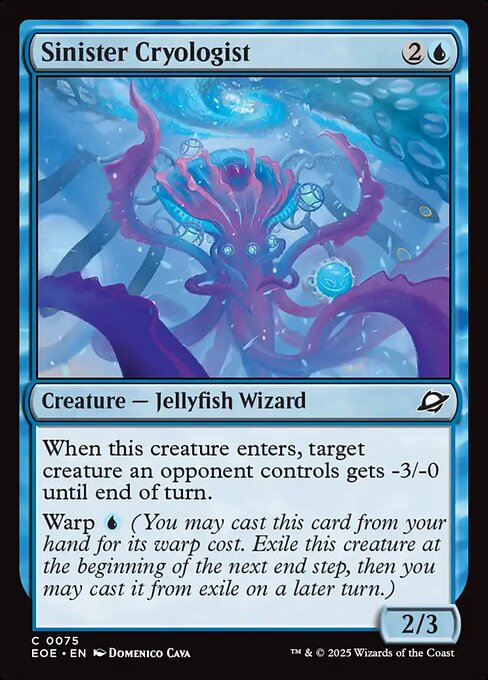 Sinister Cryologist (FOIL)
