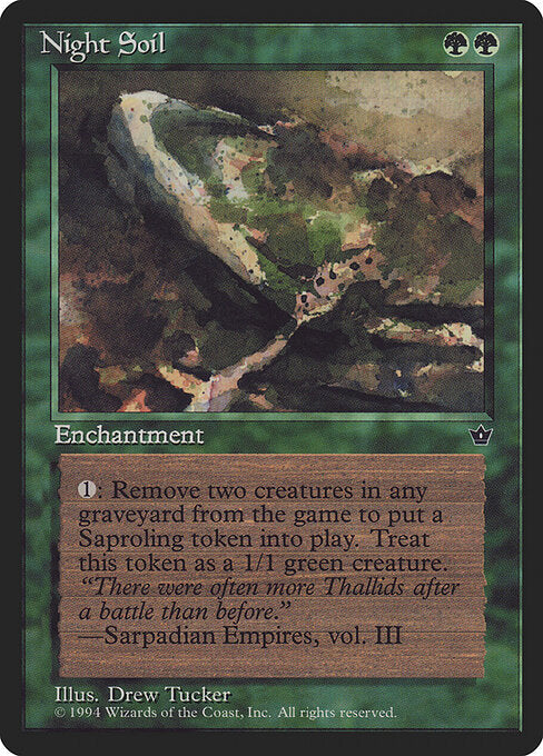 Night Soil card from the Fallen Empires set