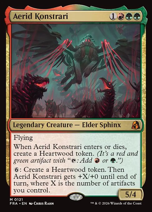 CAD Aerid Konstrari card from the Reality Fracture set