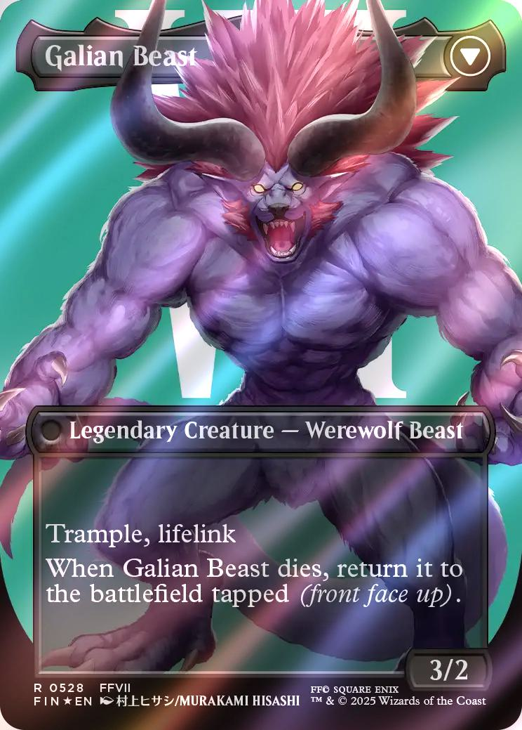 Vincent Valentine - Borderless (Surge Foil)